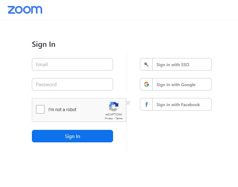 Zoom Installation Screenshot